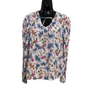 Floral Print Women's Top Old Navy